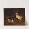 Canards dans une basse-cour by Charles Emile Jacque