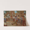 Cancha de bochas by Pedro Figari