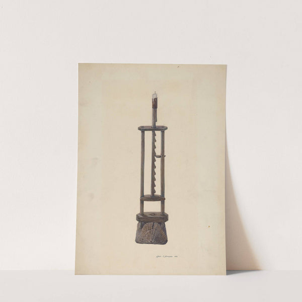 Candle Stand by Luella Schroeder