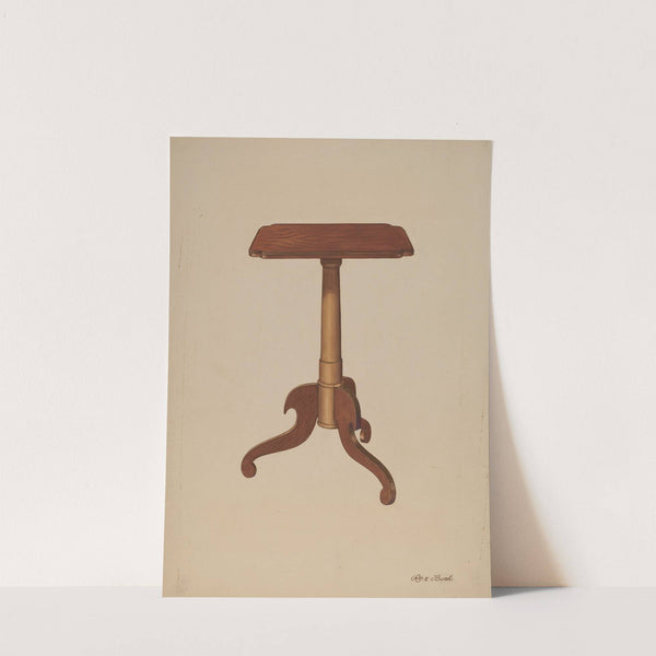 Candle Stand by Rex F. Bush