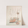 Candle-Stand and Fan by Kubo Shunman