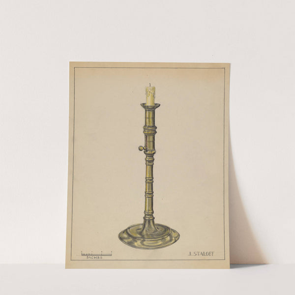 Candlestick (c. 1936) by Jack Staloff