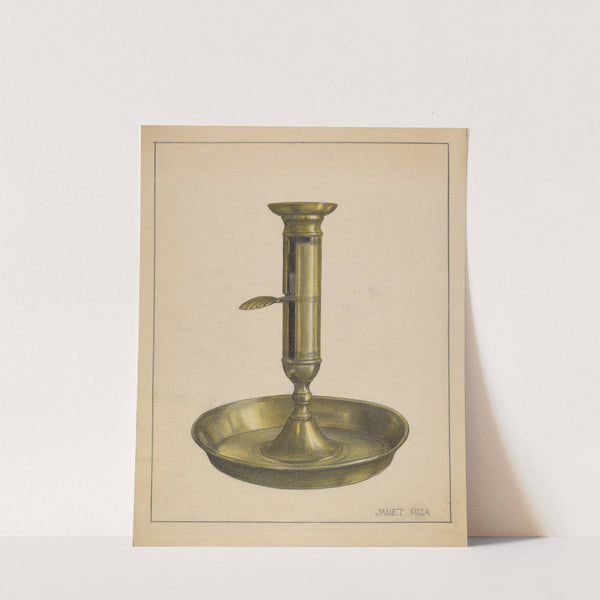 Candlestick by Janet Riza