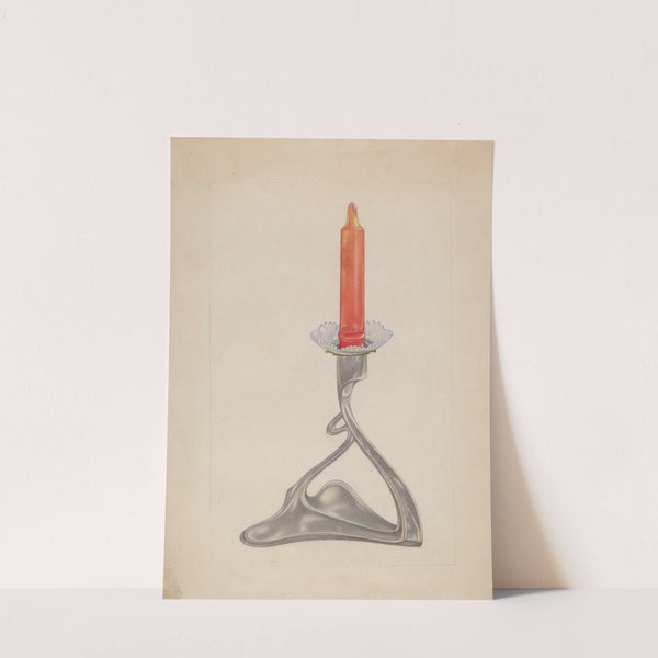 Candlestick by Arthur Wegg