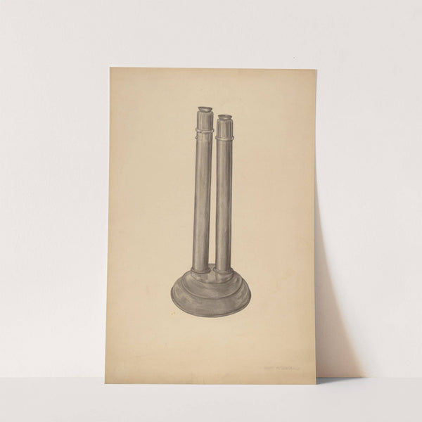 Candlestick Double by Mary Fitzgerald