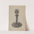 Candlestick-Whale Oil Lamp by Amelia Tuccio