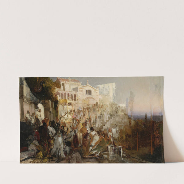 Candlesticks of Christianity, sketch (c. 1876) by Henryk Siemiradzki