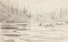 Canoes on a Lake