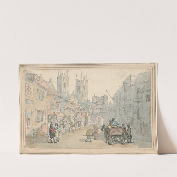 Canterbury by Thomas Rowlandson