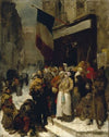 Cantine municipale au faubourg Saint-Martin, pendant le siège de Paris (1871)