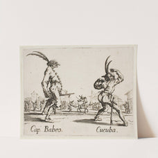 Cap. Babeo and Cucuba (1631) by Jacques Callot