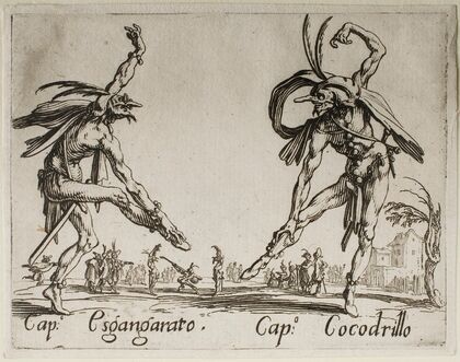 Cap. Esgangarato and Cap. Cocodrillo (1631) — size preview