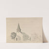 Capel Church, Near Dorking, Surrey by John Monro