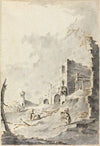 Capriccio of Classical Ruins with a Fortress