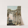 Capriccio with Ruins by Pietro Bellotti