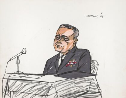 Captain Clark of the Pueblo’s sister ship testifying during the first week of the hearings