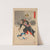 Captain Higuchi, Company Commander in the Sixth Division, from the Series &#039;Mirror of Famous Army and Navy Men&#039; by Kobayashi Kiyochika