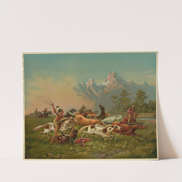 Capture of horses (1880s)