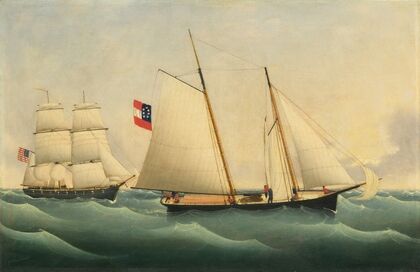 Capture of the ‘Savannah’ by the ‘U.S.S. Perry’ (1861)
