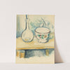 Carafe Et Bol by Paul Cézanne
