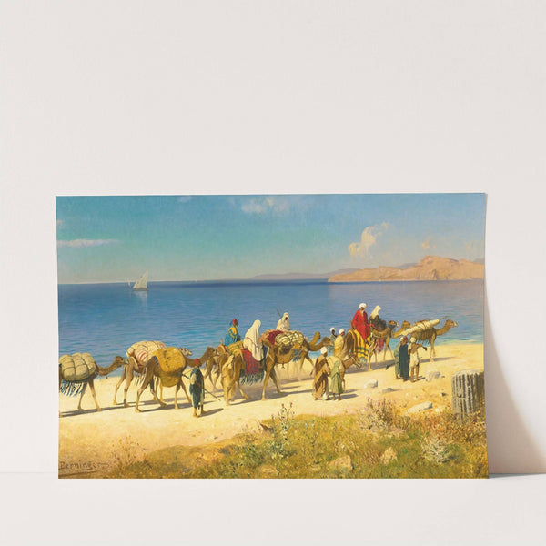 Caravan Along The Coast by Edmund Berninger