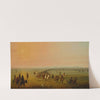 Caravan En Route [Sir William Drummond Stewart’s Caravan] (circa 1850) by Alfred Jacob Miller