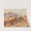 Caravane à Bou Saâda by Alphonse Birck