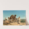 Caravane dans le désert (1875) by Eugène Girardet
