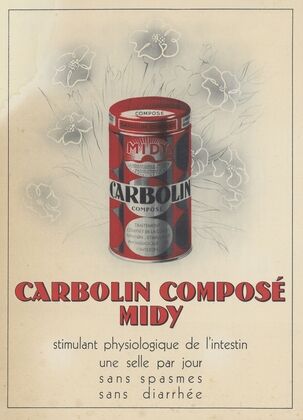 Carbolin composé Midy (1910-1950)