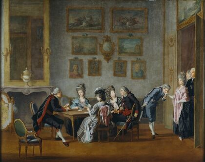 Card-Party in the Home of Elis Schröderheim