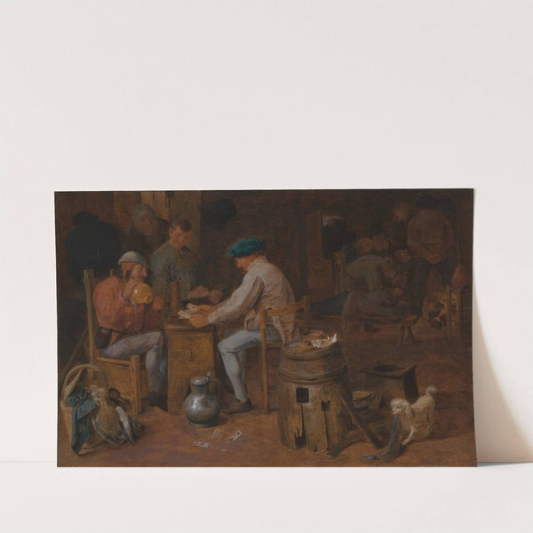 Card Players and Carousers by Adriaen Brouwer
