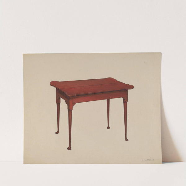 Card Table by Arsen Maralian