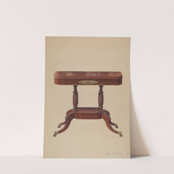 Card Table by Louis Annino