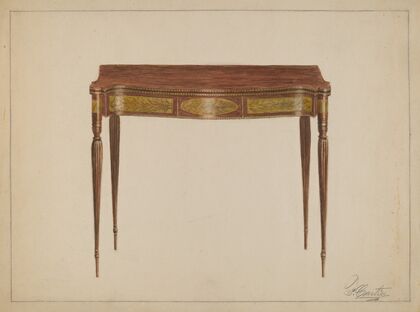 Card Table (1935-1942)