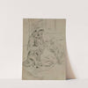 Cardeuse de laine by Camille Pissarro