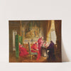 Cardinals Playing Chess by Henri Brispot