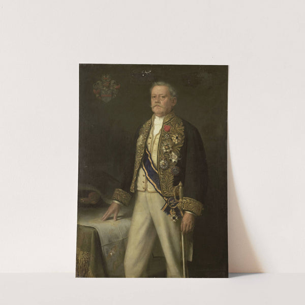 Carel Herman Aart van der Wijck (1840-1914). Gouverneur-generaal (1893-99) (1900) by Louis Storm van '''s-Gravensande