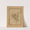 Caricature of a Man with Bushy Hair (1495) by Leonardo da Vinci