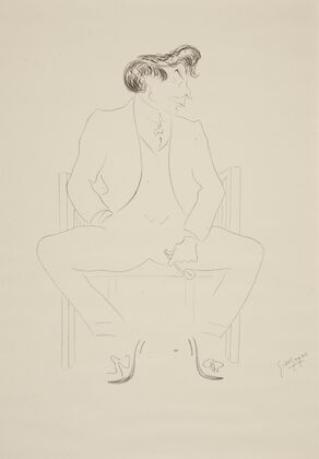 Caricature of Albert Gleizes
