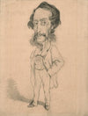 Caricature of Mario Uchard (c. 1858)