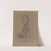 Caricature of Paul Meurice by Hippolyte Mailly