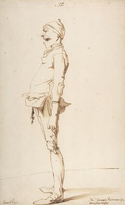 Caricature of the Artist’s Younger Brother Marie-Alexandre-FranÃ§ois