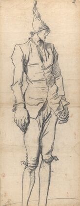 Caricature of the Painter Pierre-Charles Jombert