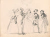Caricatures of Singing Figures