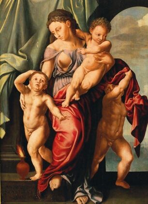 Caritas Romana (After Andrea Del Sarto)