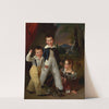 Carl, Mathias und Katherine Wisgrill als Kinder by Johann Matthias Ranftl