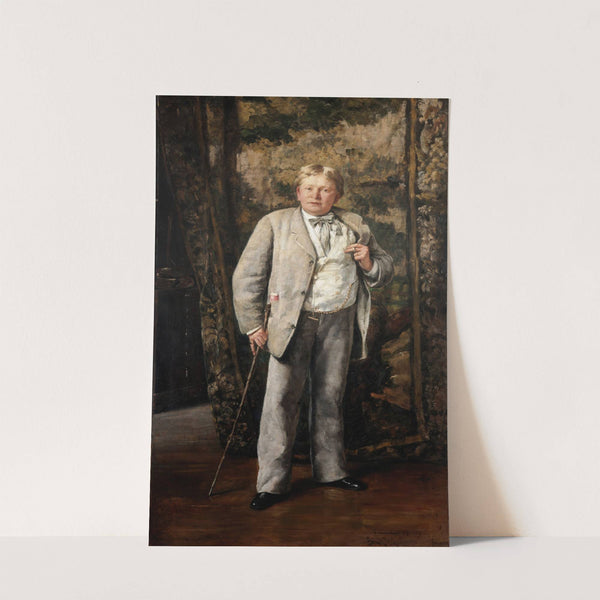 Carl Skånberg, Landscape Painter (1880) by Ernst Josephson