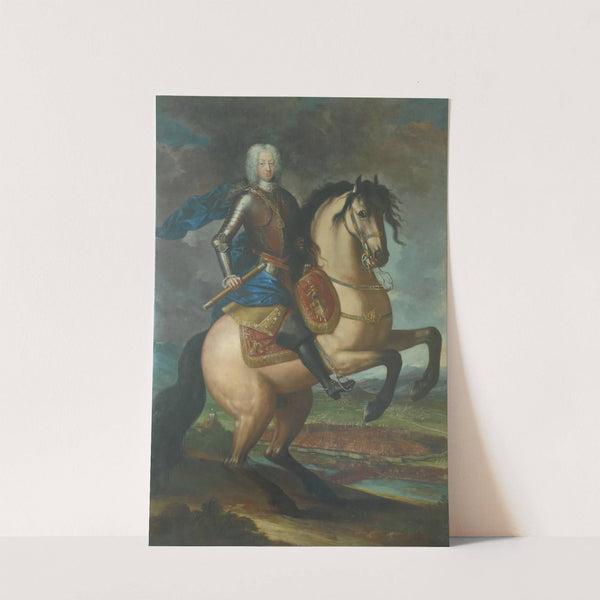 Carlo Emanuele III on horseback by Maria Giovanna Clementi