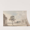 Carlton House from Pall Mall by Michael Angelo Rooker