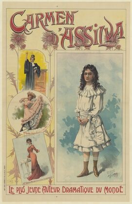Carmen d’Assilva, le plus jeune auteur dramatique du monde (1903)